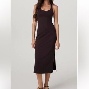 Vuori Halo Racerback Midi Tank Dress